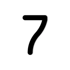 Heibi Stic Hausnummer, Höhe: 10,5 cm, Auslaufmodell