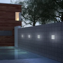 Helestra Air LED Außenwandleuchte