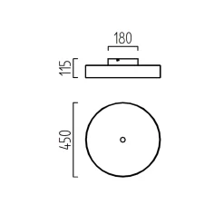 Helestra Boki LED Deckenleuchte