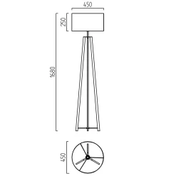 Helestra Certo Stehleuchte