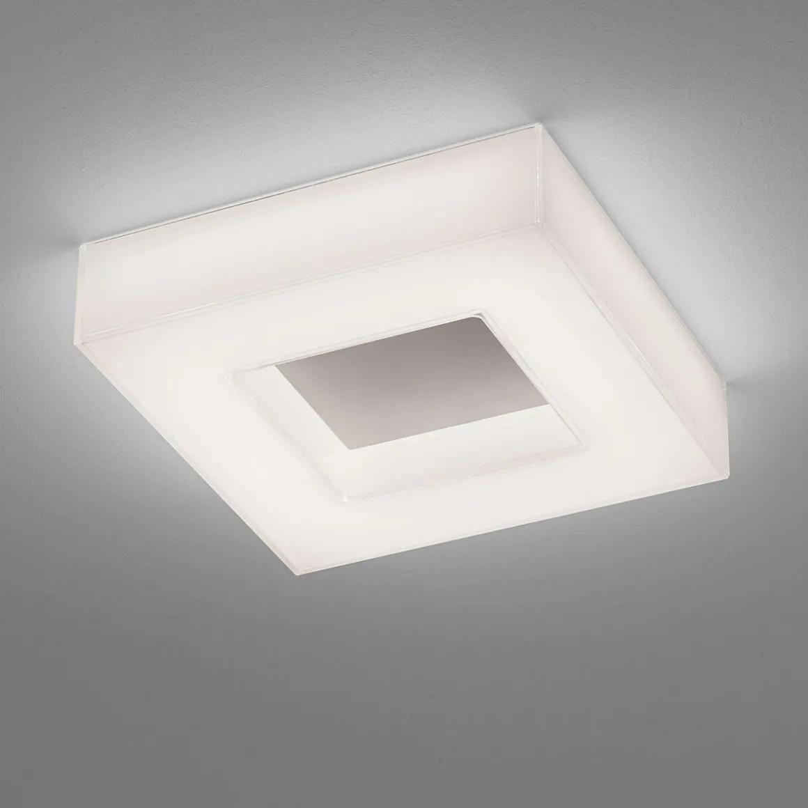 Helestra Cosi LED Wand- / Deckenleuchte, 30 x 30 cm