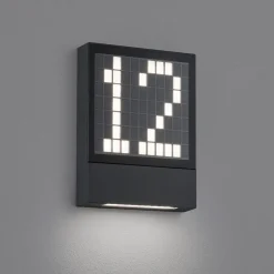 Helestra Dial LED Hausnummern- / Außenwandleuchte