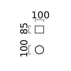 Helestra Dora LED Deckenleuchte, rund