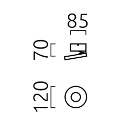 Helestra Goto LED Deckenleuchte