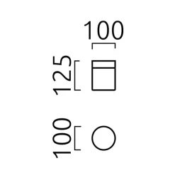 Helestra Keto LED Deckenleuchte, rund