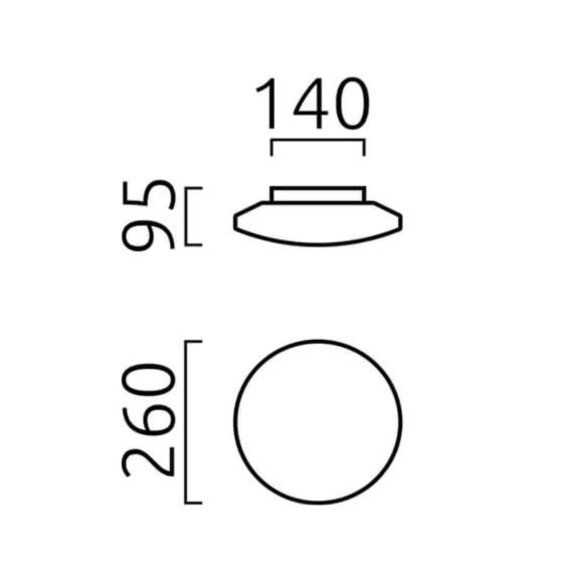 Helestra Kymo LED Deckenleuchte