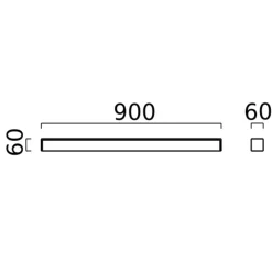 Helestra Nok LED Wand- / Spiegelleuchte