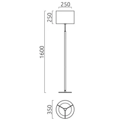 Helestra Oppo Stehleuchte