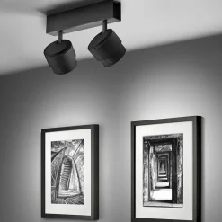 Helestra Pont LED Deckenaufbauleuchte, 2-flg.