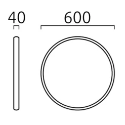 Helestra Vido LED Wandleuchte / Spiegel