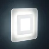Helestra Wes LED Wand- / Deckenleuchte, quadratisch