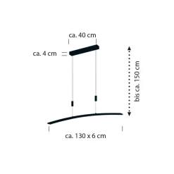 HELL Dual LED Pendelleuchte