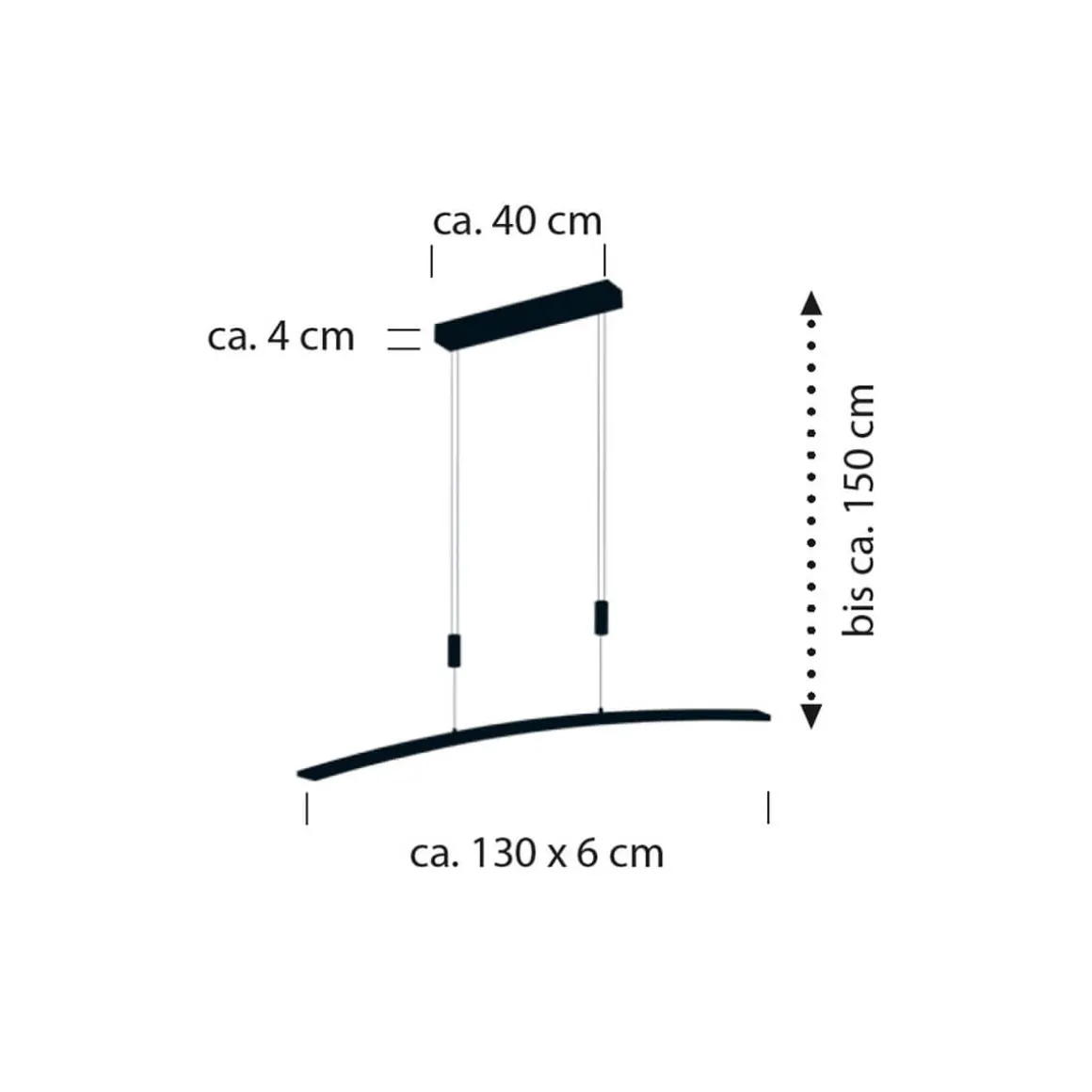 HELL Dual LED Pendelleuchte