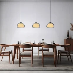 HELL Luxxo LED Pendelleuchte, 3-flg.