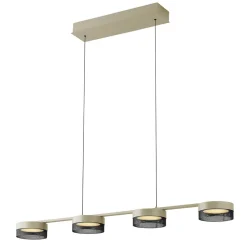 HELL Mesh LED Pendelleuchte, 4-flg.