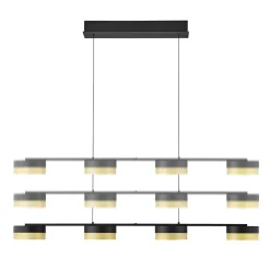 HELL Mesh LED Pendelleuchte, 4-flg.