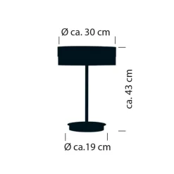 HELL Mesh LED Tischleuchte
