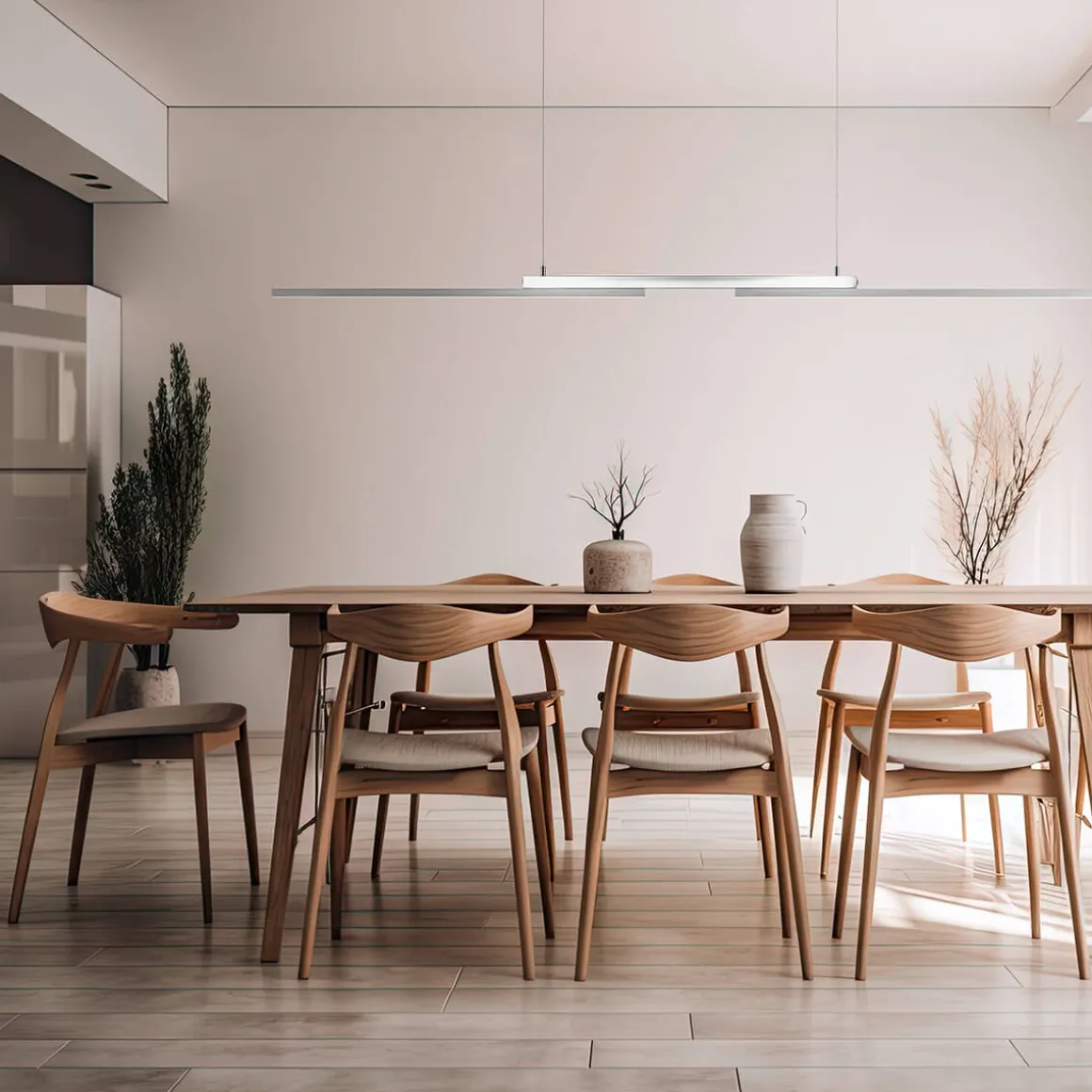 HELL More LED Pendelleuchte, Länge: 130 cm