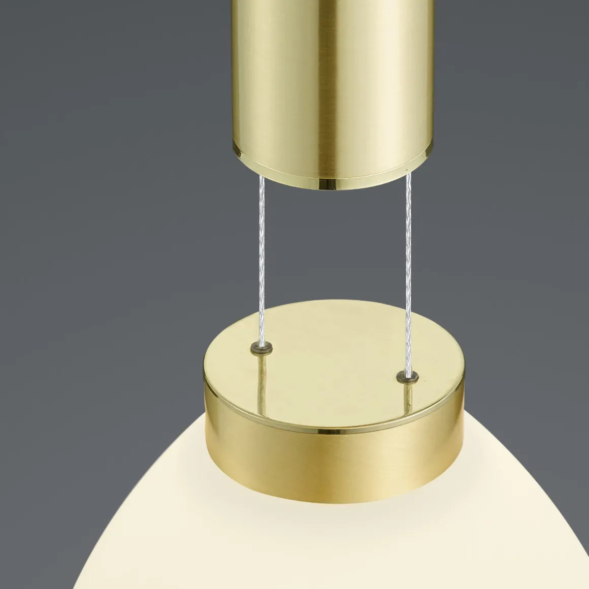 HELL Sam LED Pendelleuchte, 3-flg., mit Rondell