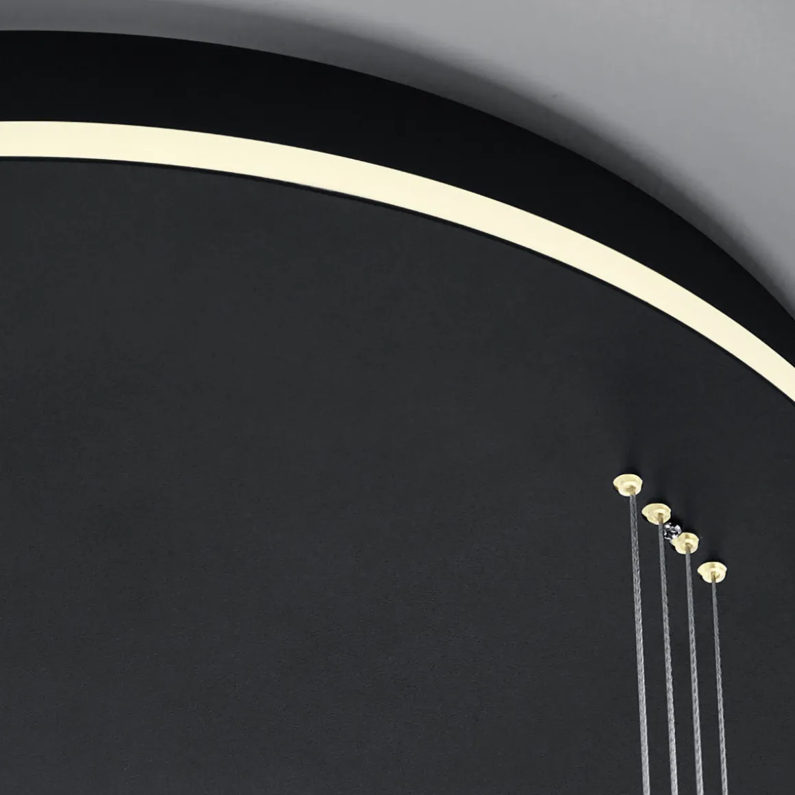 HELL Sam LED Pendelleuchte, 3-flg., mit Rondell