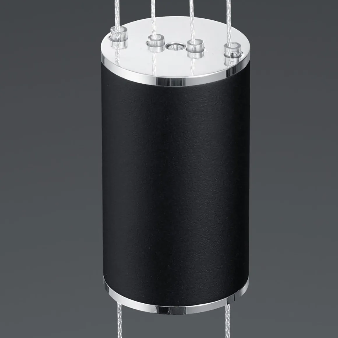 HELL Sam LED Pendelleuchte, 3-flg., mit Rondell