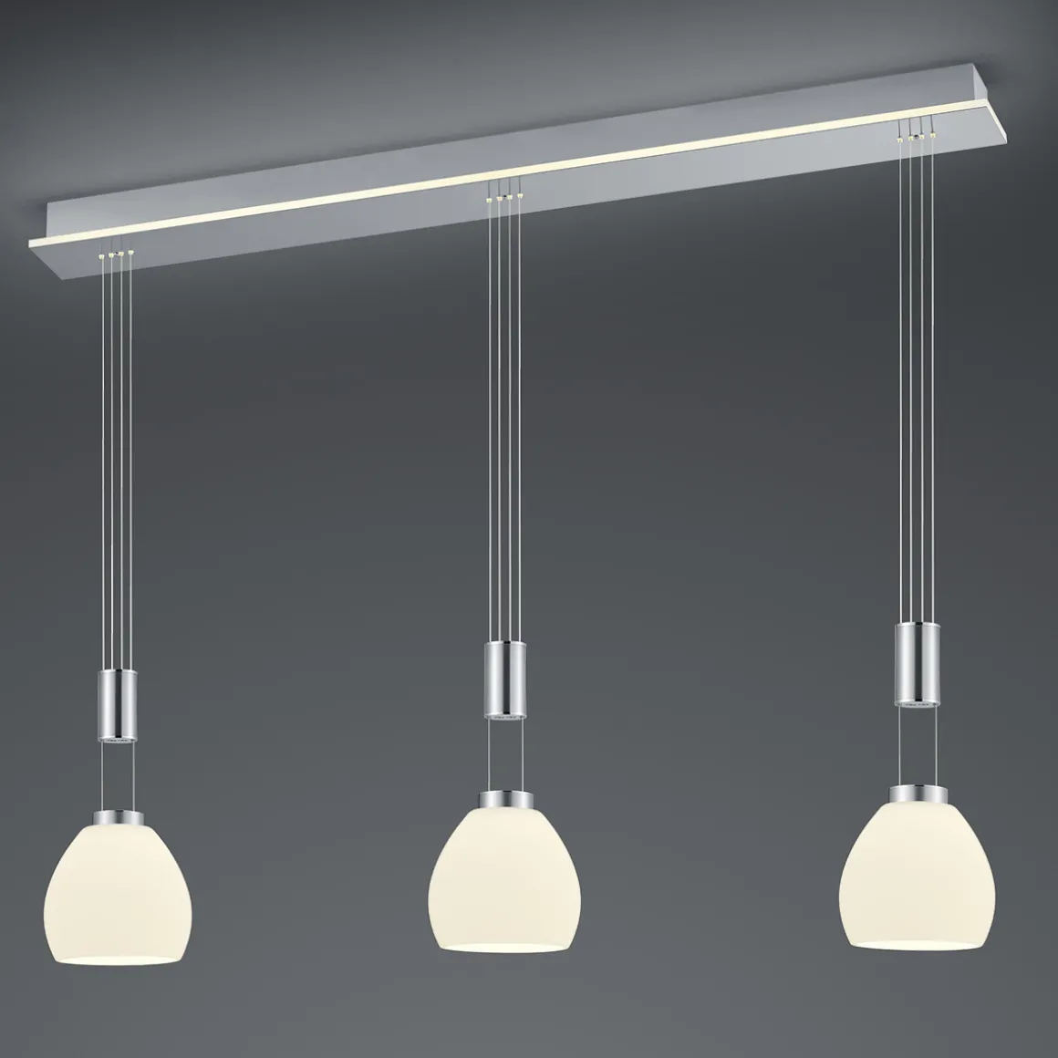 HELL Sam LED Pendelleuchte, 3-flg.