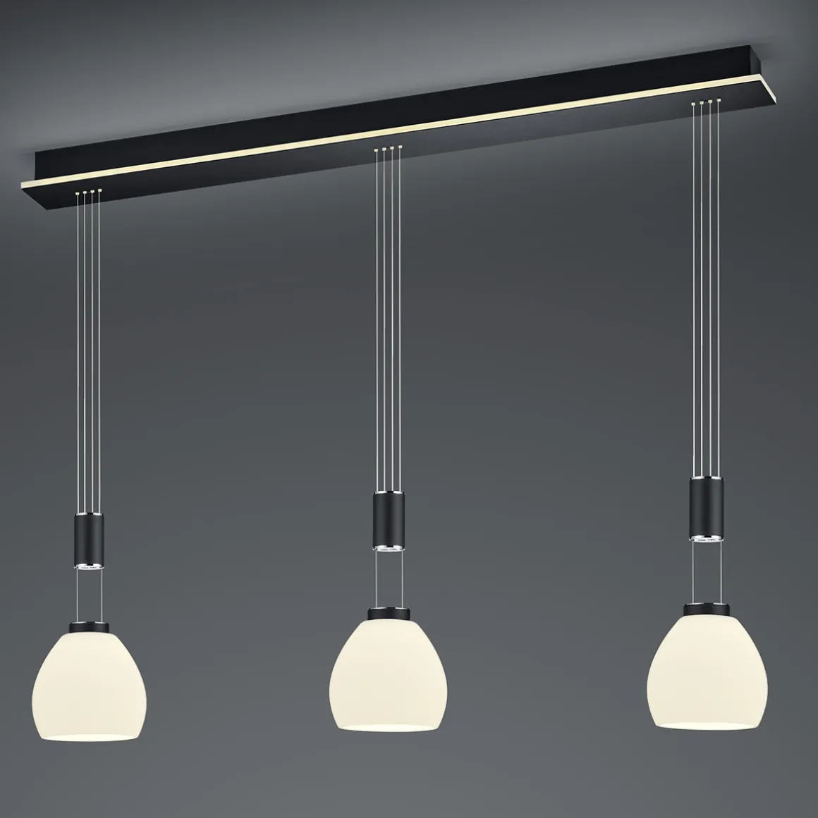 HELL Sam LED Pendelleuchte, 3-flg.