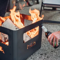 Höfats Beer Box Feuerkorb, Grill & Hocker