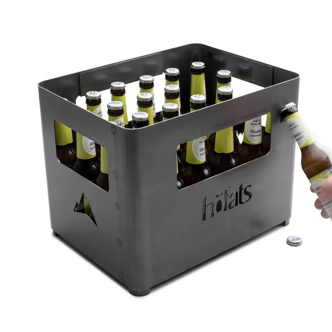 Höfats Beer Box Feuerkorb, Grill & Hocker