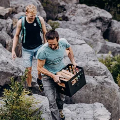 Höfats Beer Box Feuerkorb, Grill & Hocker