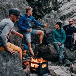 Höfats Beer Box Feuerkorb, Grill & Hocker