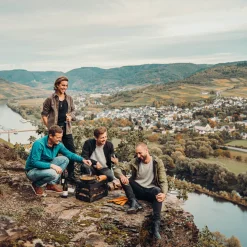 Höfats Crate Feuerkorb, Grill & Hocker