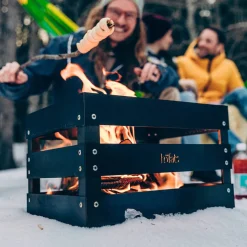 Höfats Crate Feuerkorb, Grill & Hocker