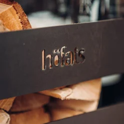 Höfats Crate Feuerkorb, Grill & Hocker