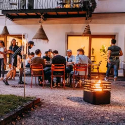 Höfats Cube Feuerkorb, Grill & Hocker
