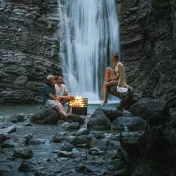 Höfats Cube Feuerkorb, Grill & Hocker