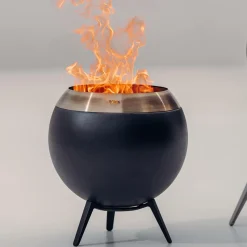 Höfats Moon 45 Feuerschale mit niedrigem Fuß