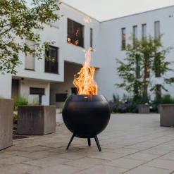 Höfats Moon 45 Feuerschale mit niedrigem Fuß