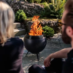 Höfats Moon 45 Feuerschale mit niedrigem Fuß
