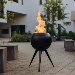 Höfats Moon 45 Feuerschale mit hohem Fuß