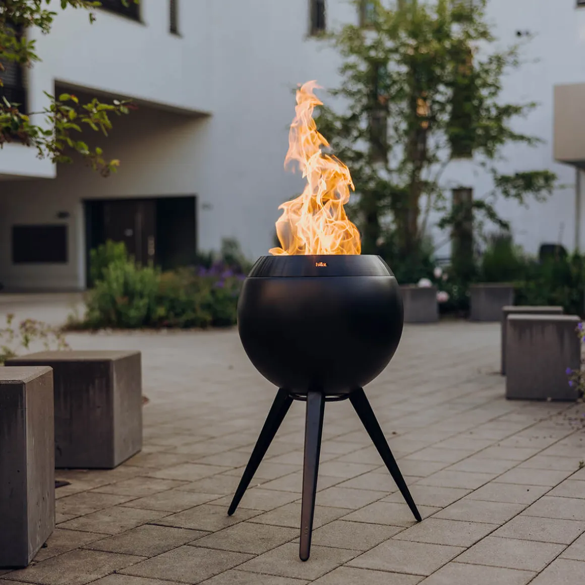 Höfats Moon 45 Feuerschale mit hohem Fuß