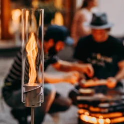 Höfats Spin 120 Fackel & Windlicht, inkl. Bioethanol Brenngel