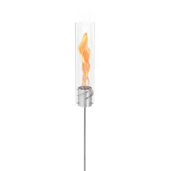 Höfats Spin 900 Tischfeuer & Windlicht, inkl. Bioethanol Flüssig-Brennstoff