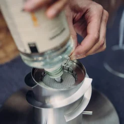 Höfats Spin 900 Tischfeuer & Windlicht, inkl. Bioethanol Flüssig-Brennstoff