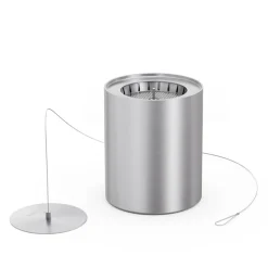 Höfats Spin 1200 Tischfeuer & Windlicht, inkl. Bioethanol Flüssig-Brennstoff