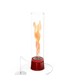 Höfats Spin air 1200 Tischfeuer & Windlicht, inkl. Bioethanol Flüssig-Brennstoff