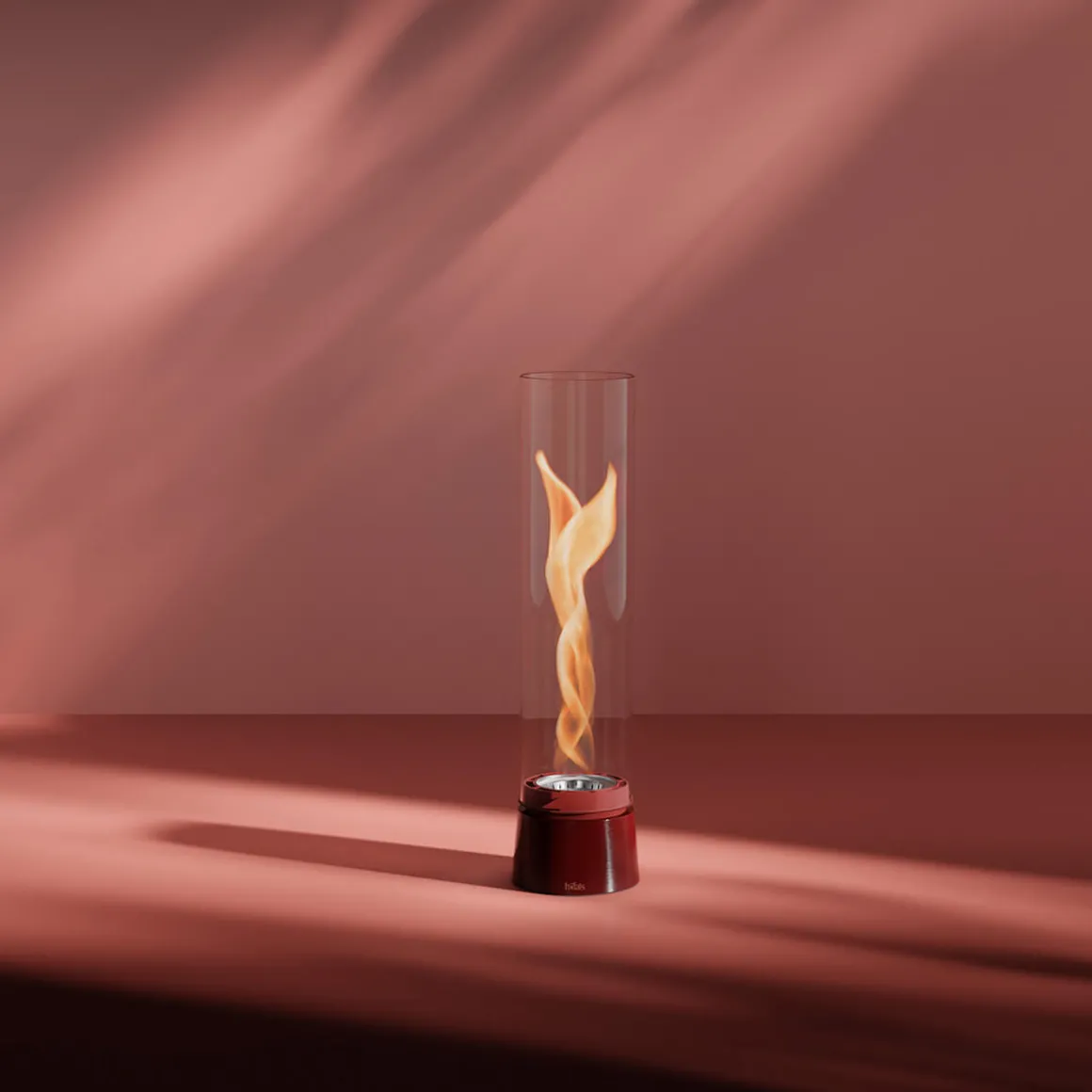 Höfats Spin air 900 Tischfeuer & Windlicht, inkl. Bioethanol Flüssig-Brennstoff