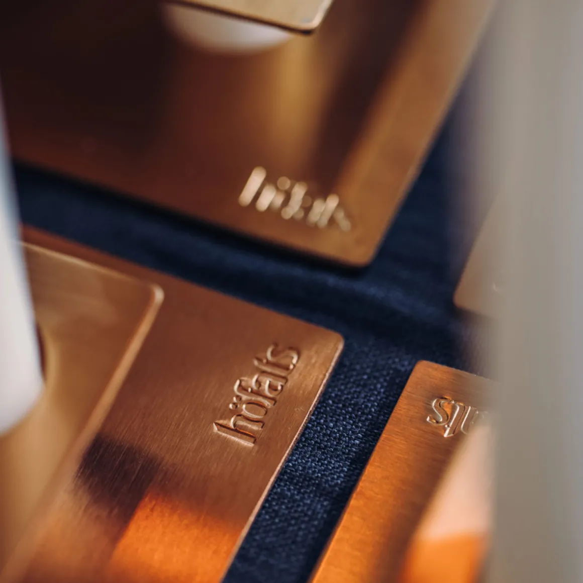 Höfats Square Candle Kerzenhalter, 4er-Set