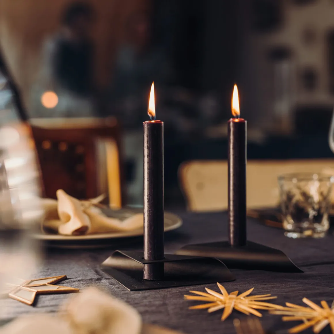 Höfats Square Candle Kerzenhalter, 4er-Set