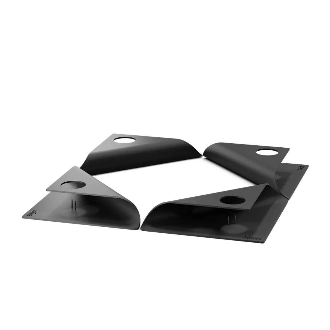 Höfats Square Candle Kerzenhalter, 4er-Set